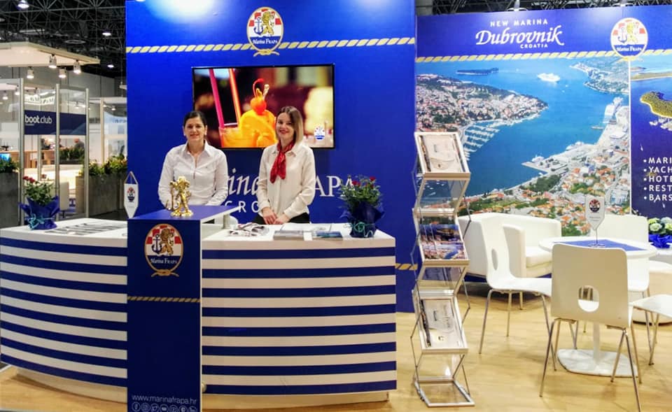 Marina Frapa at the Boot Düsseldorf Fair